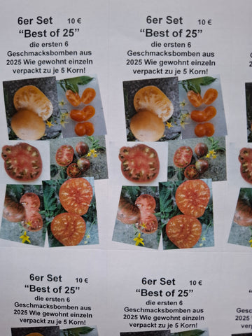 6er Samenset "Best of 25"
